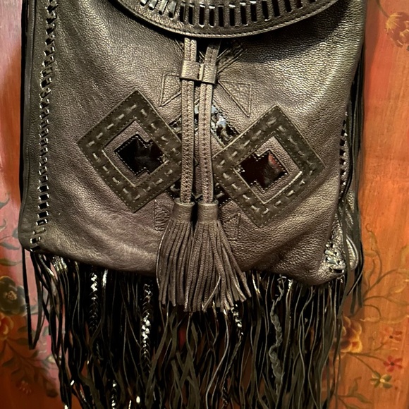 RARE Free People Nightshade Messenger Bag - Picture 5 of 6